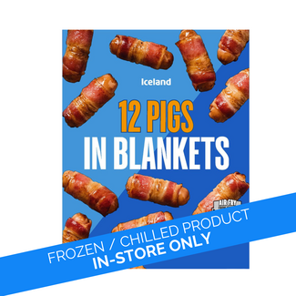 Iceland  Iceland 12 Pack Pigs In Blankets 252g