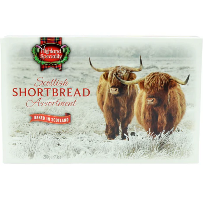 Highland Specialty Cow Shortbread Assortment 200g
