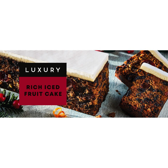 Iceland Luxury Rich Iced Fruit Cake 400g