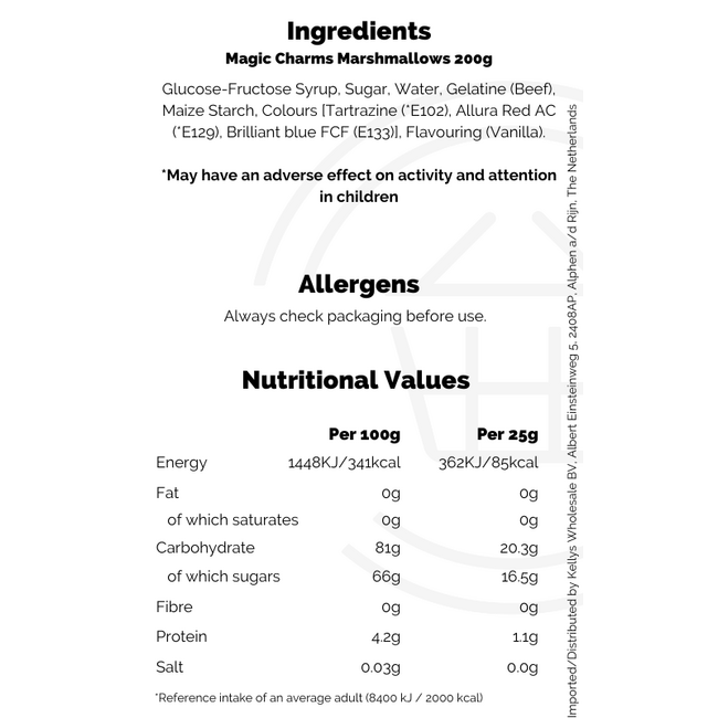 Magic Charms Marshmallows 200g