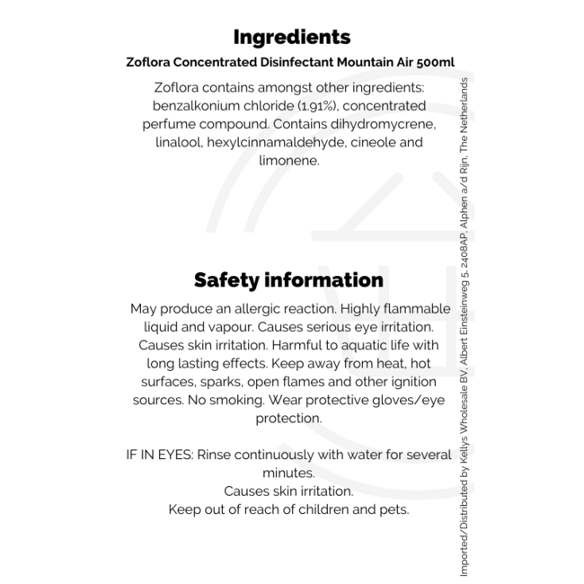 Zoflora Fresh Home Disinfectant 500ml