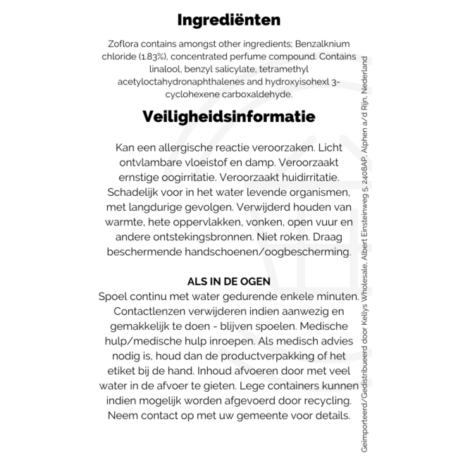 Zoflora Linen Fresh Concentrated Disinfectant 500ml