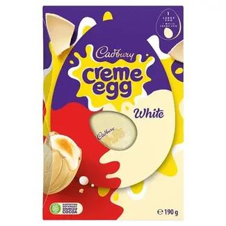 Cadbury Cadbury White Creme Egg Traditional Egg 190G