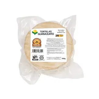 Guanajuato Guanajuato Torti Maiz Corn Tortilla 500g (15cm)