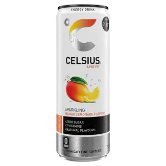 Celsius Celsius Mango Lemonade 355ml