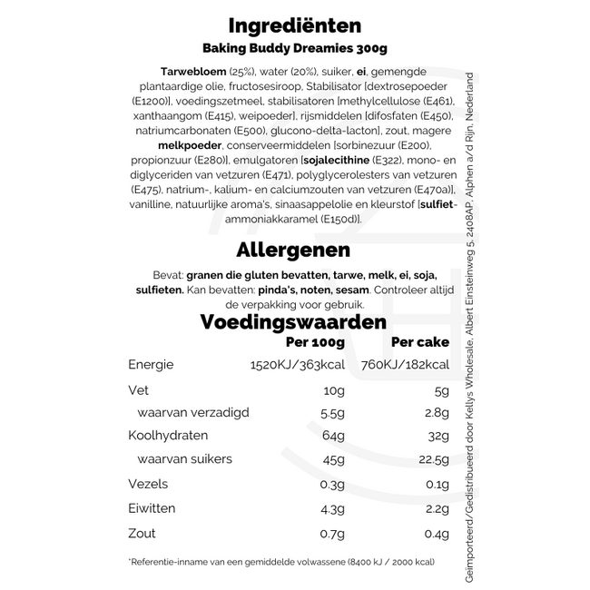 Baking Buddy Dreamies 300g – Kuchen