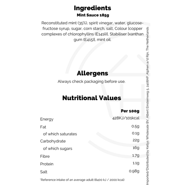 Mint Sauce 185g