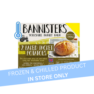 Bannisters Bannister Farms Jacket Potatoes 2pk 400g