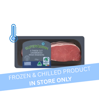 Superquinn Superquinn Thick Cut Unsmoked Rashers 250g