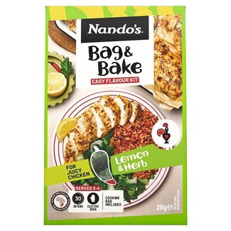 Nando's Nando's Peri-Peri Bag & Bake Lemon & Herb 20g