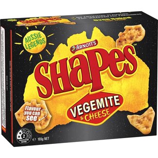Arnotts Arnott's Shapes Vegemite & Cheese 165g