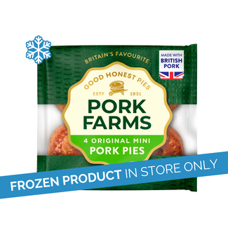 Pork Farms Pork Farms 4pk Mini Pork Pie 200g