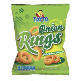 Tayto Tayto Onion Rings 40g BBD: 13-08-2026