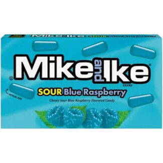 Mike & Ike  Mike & Ike Sour Blue Raspberry Theater Box 120g