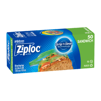 Ziploc Ziploc Sandwich Bag 50pcs