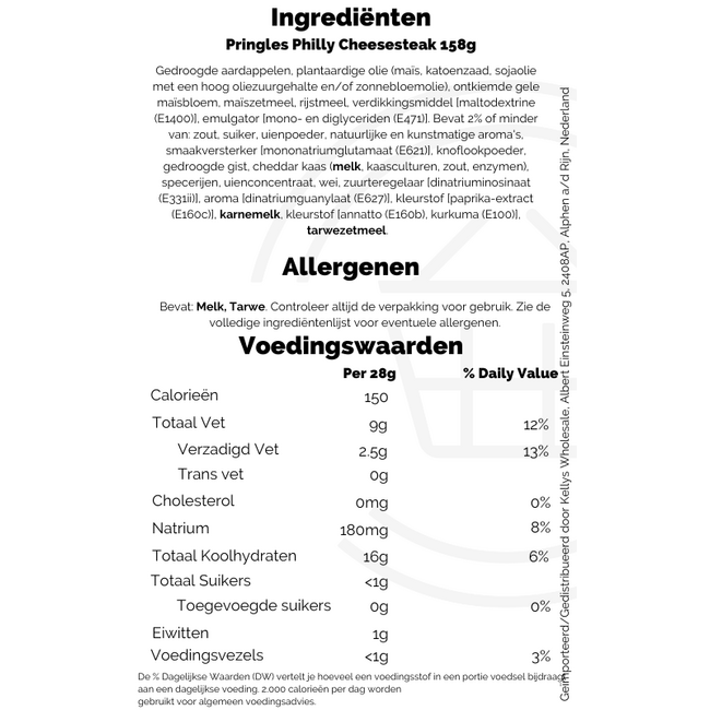 Pringles Philly Cheesesteak 158g
