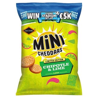 Jacob's Jacobs Mini Cheddars Chipotle & Lime 150g