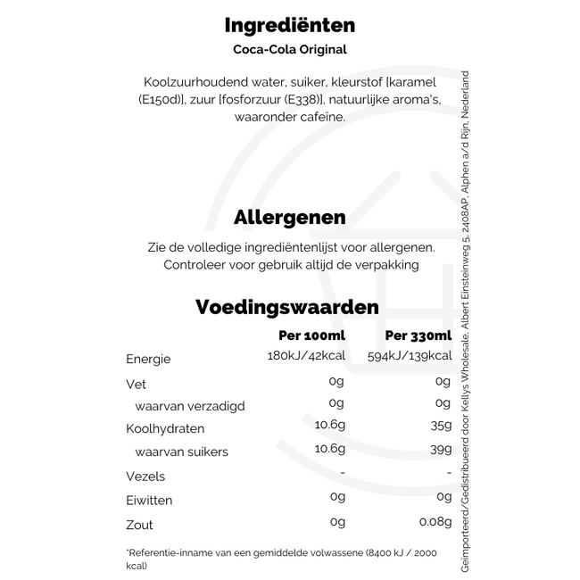 Coke Regular 8x330ml
