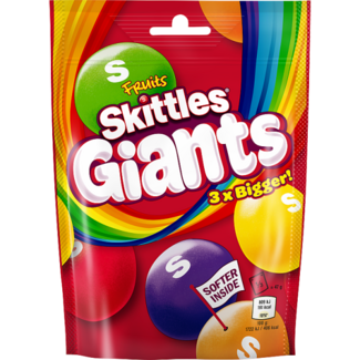 Skittles Skittles Giants Vegan Chewy Fruit 132g