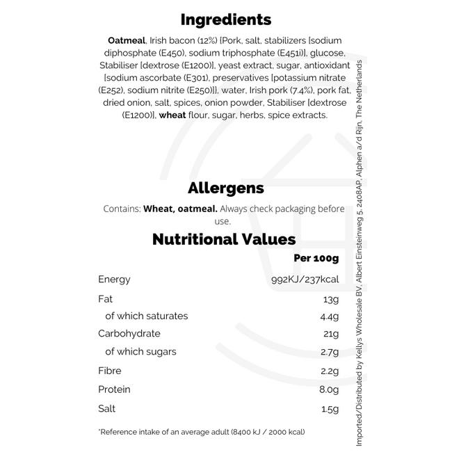Signature Tastes Irish White Pudding 300g