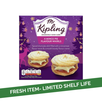 Mr Kipling Mr Kipling Mince Pies Whirls 4pk