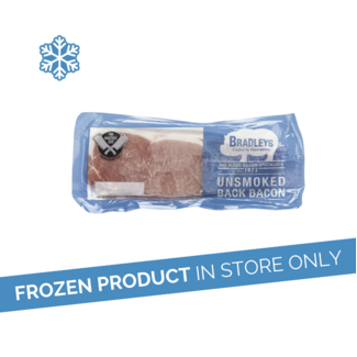 Bradley Bradleys Unsmoked Back Bacon 400g