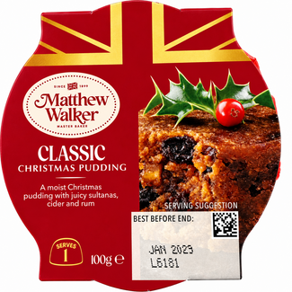 Matthew Walker Matthew Walker Classic Christmas Pudding 100g