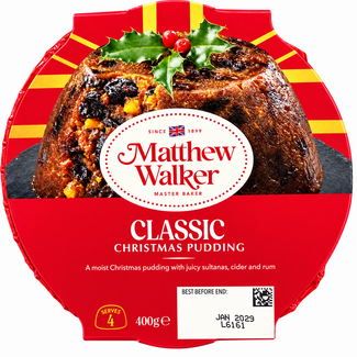 Matthew Walker Matthew Walker Classic Christmas Pudding 400g