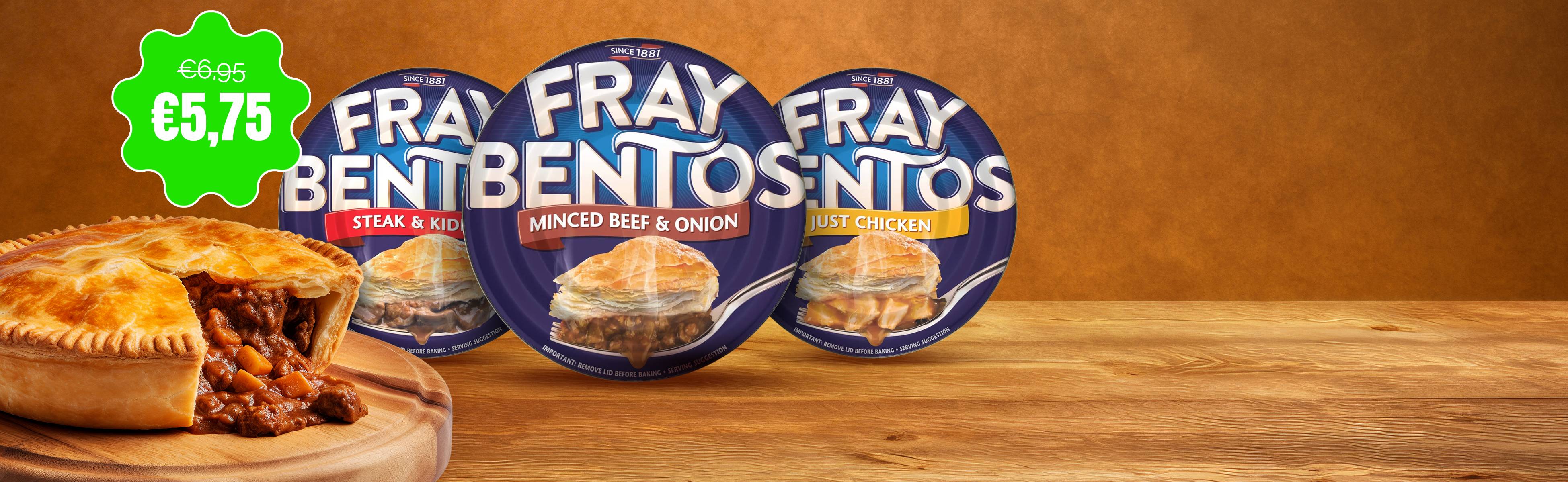 FRAY BENTOS PIES