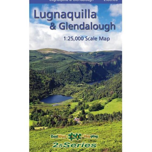 EastWest Mapping Lugnaquilla & Glendalough 1:25000 Paper Map EastWest Mapping Lugnaquilla & Glendalough 1:25000 Paper Map