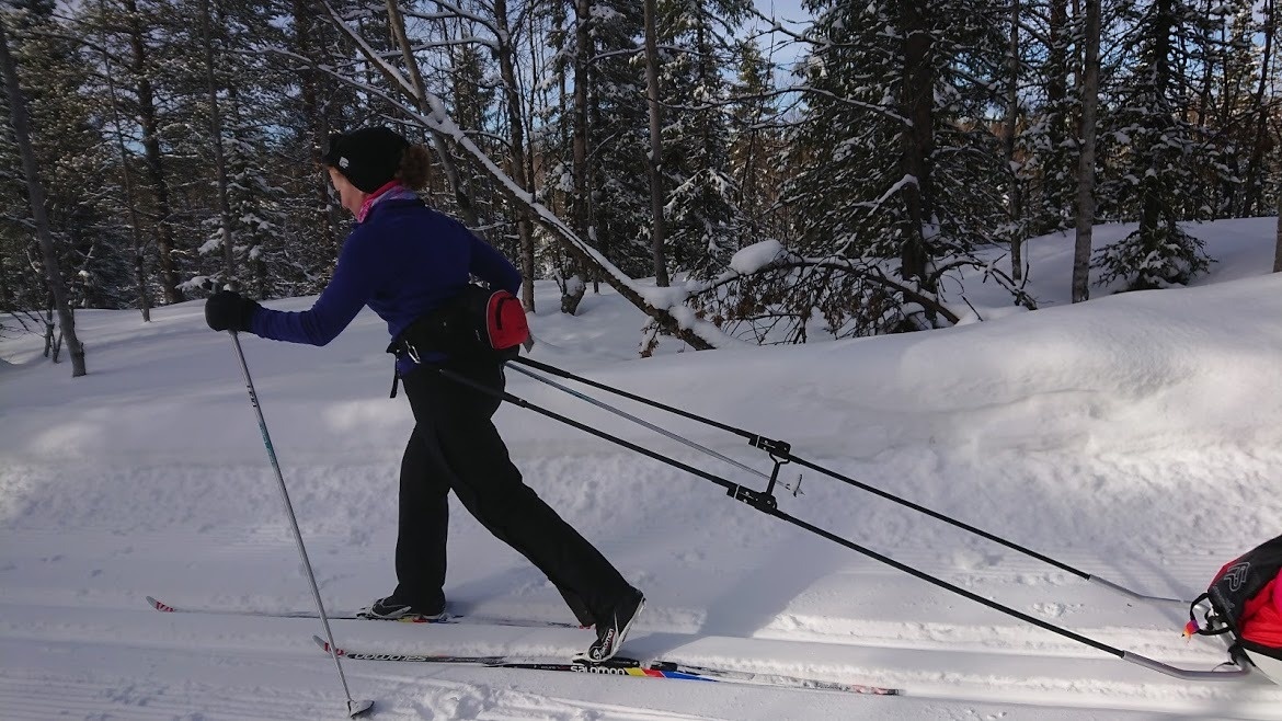 Even in cold conditions, we sometimes strip down to our baselayers