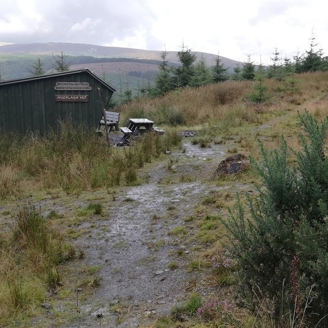 Mucklagh Hut Wicklow Way South of Glenmalue