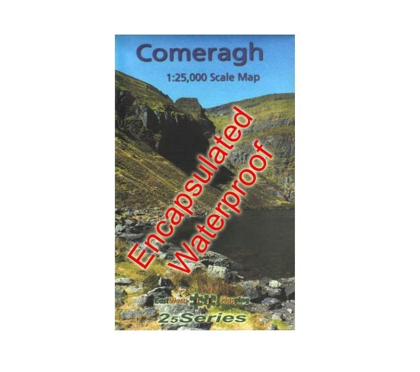 EastWest Mapping Comeragh 1:25000 Encapsulated Map adventure.ie