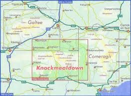 EastWest Mapping Knockmealdown 1:25000 Encapsulated Map