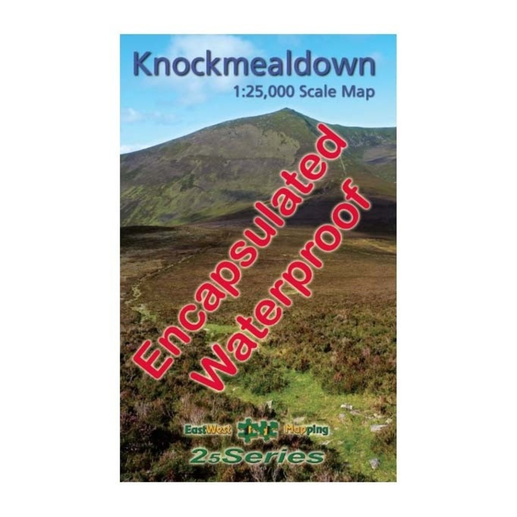 EastWest Mapping Knockmealdown 1:25000 Encapsulated Map