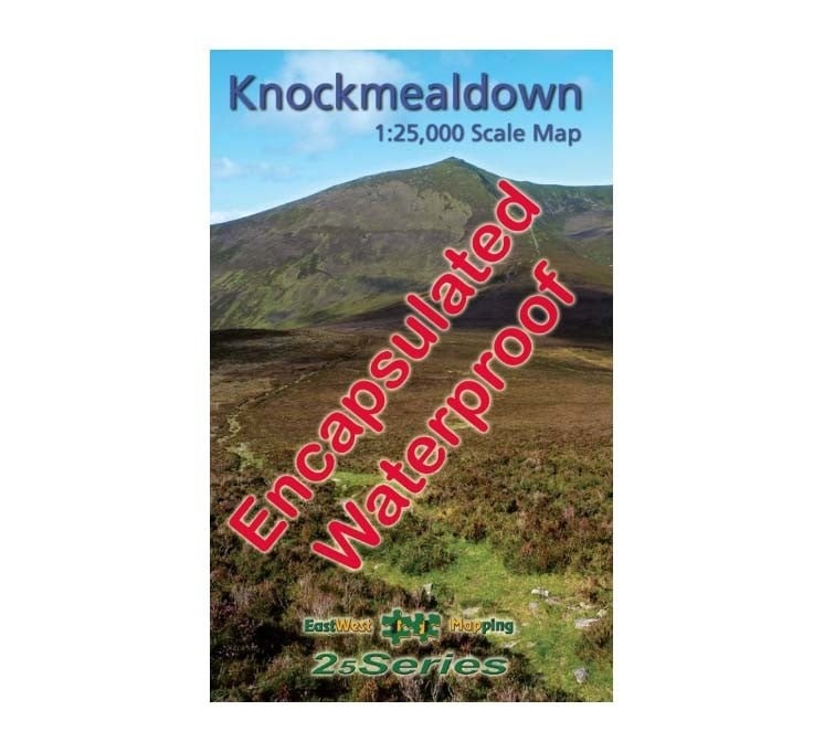 EastWest Mapping Knockmealdown 1:25000 Encapsulated Map