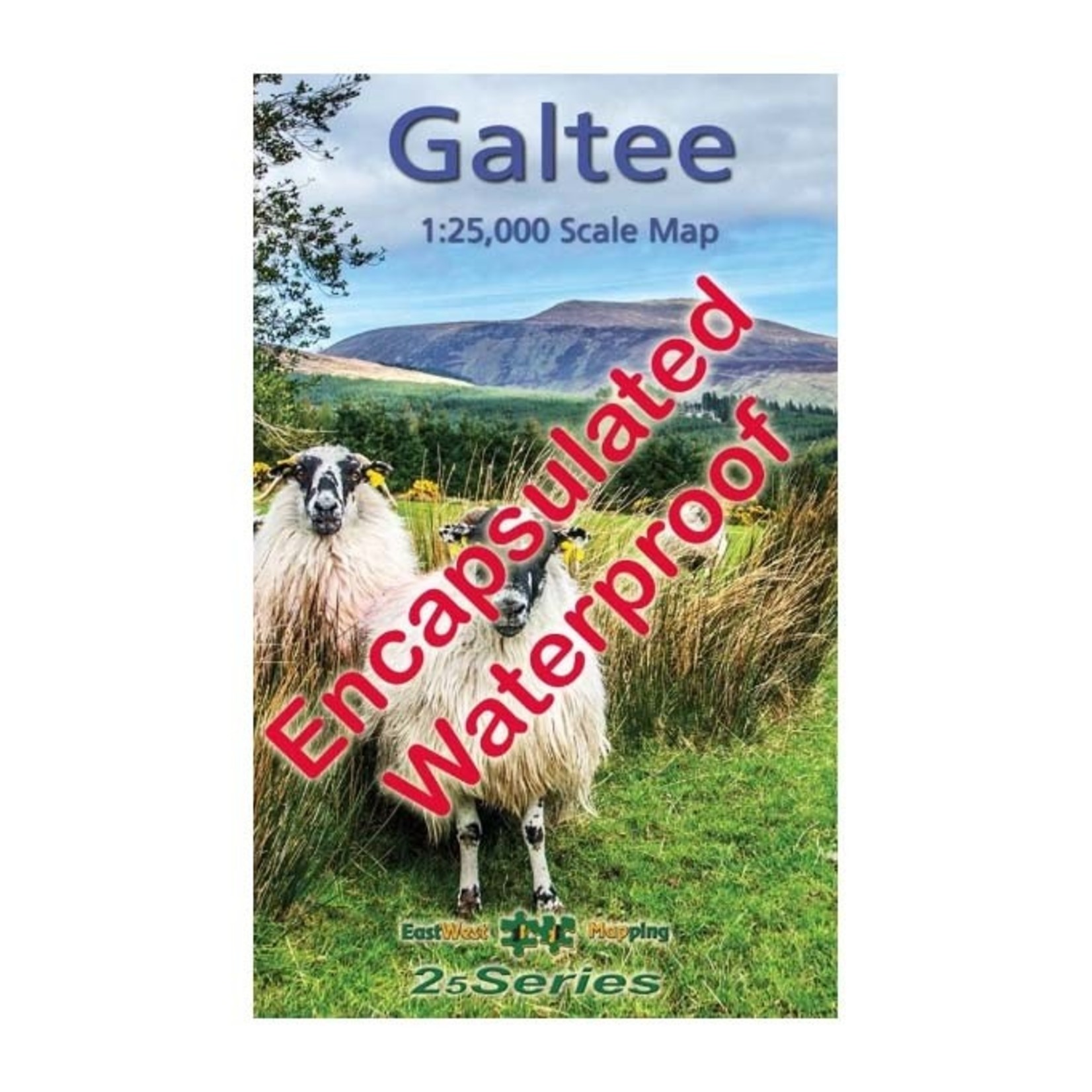 EastWest Mapping Galtee 1:25000 Encapsulated Map adventure.ie