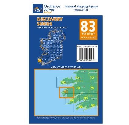 OSI Discovery Series Sheet 83 Lamfold Map