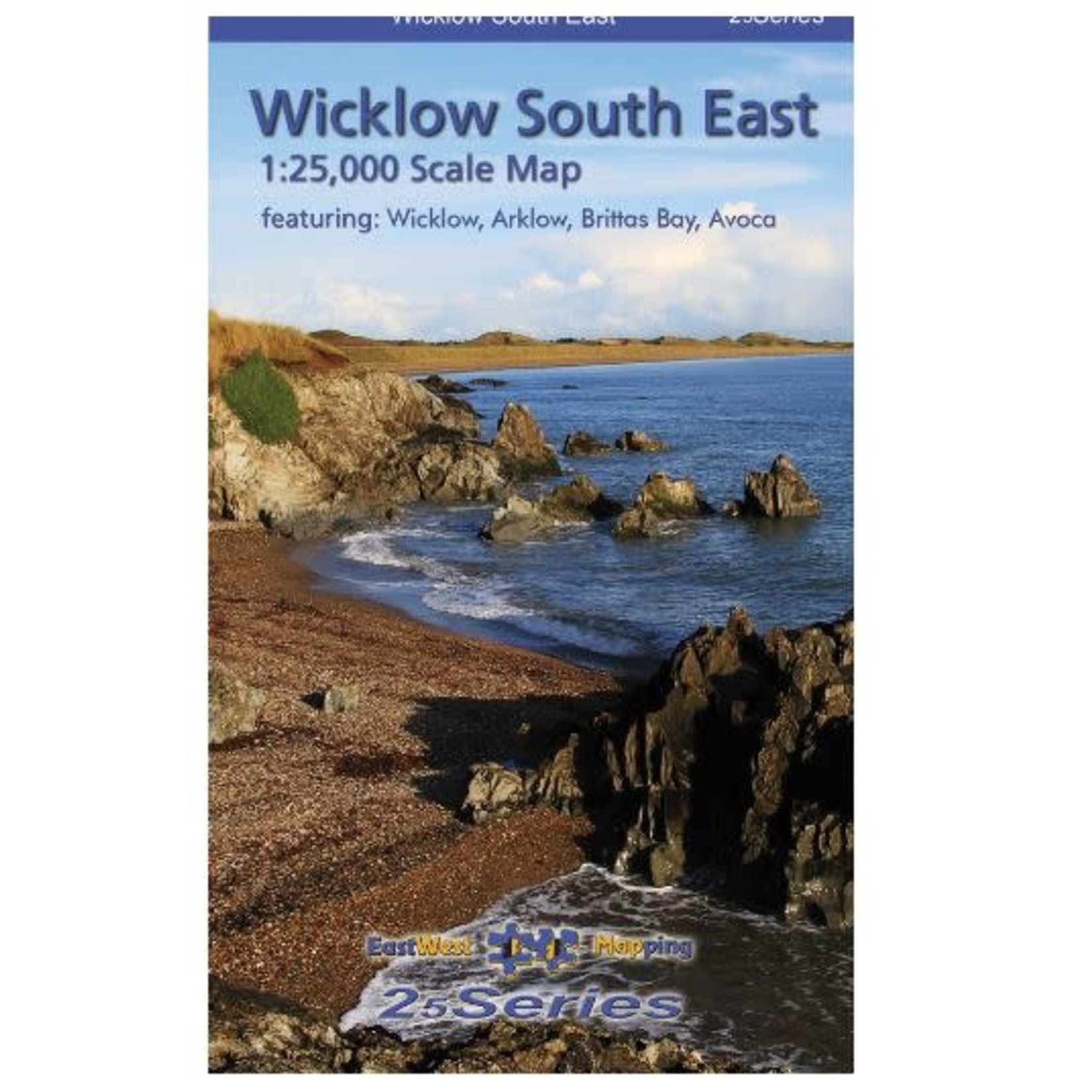 EastWest Mapping Wicklow South East 1:25000 Encapsulated Map