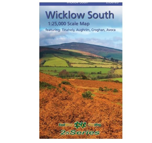 EastWest Mapping Wicklow South 1:25000 Paper Map
