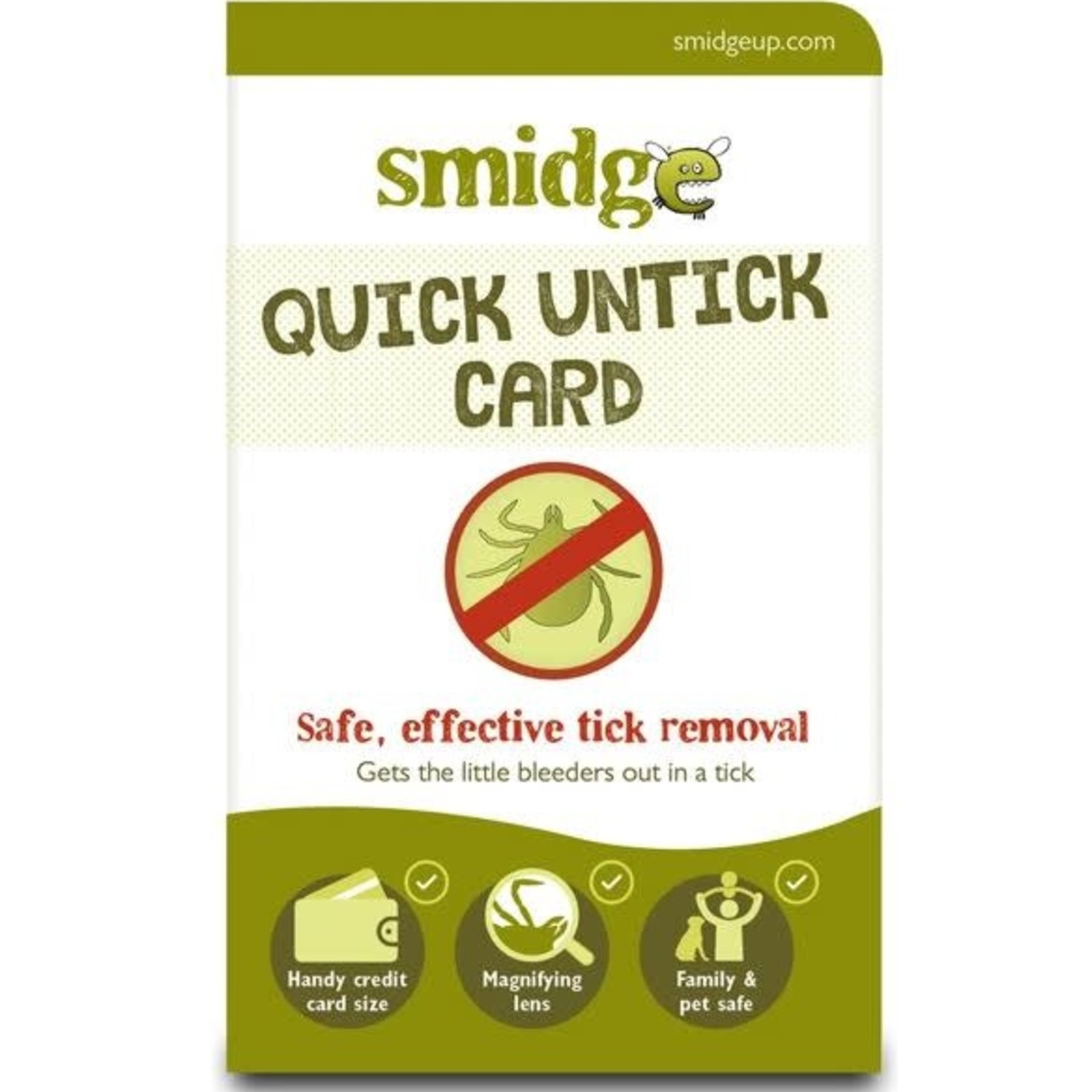 Smidge Smidge Quick Untick Tick Removal Cards
