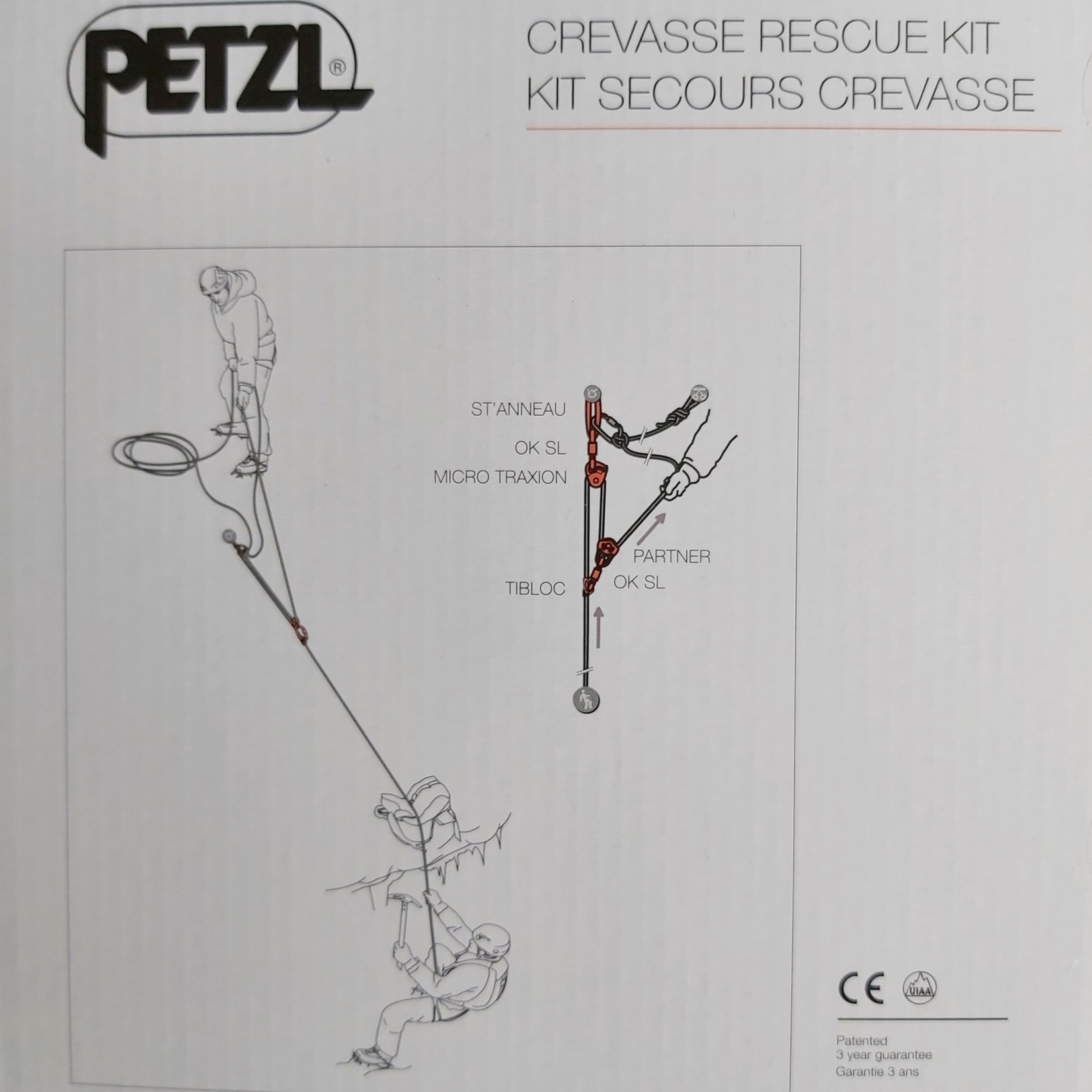 Petzl Climbing Gear Petzl Crevasse Rescue Kit