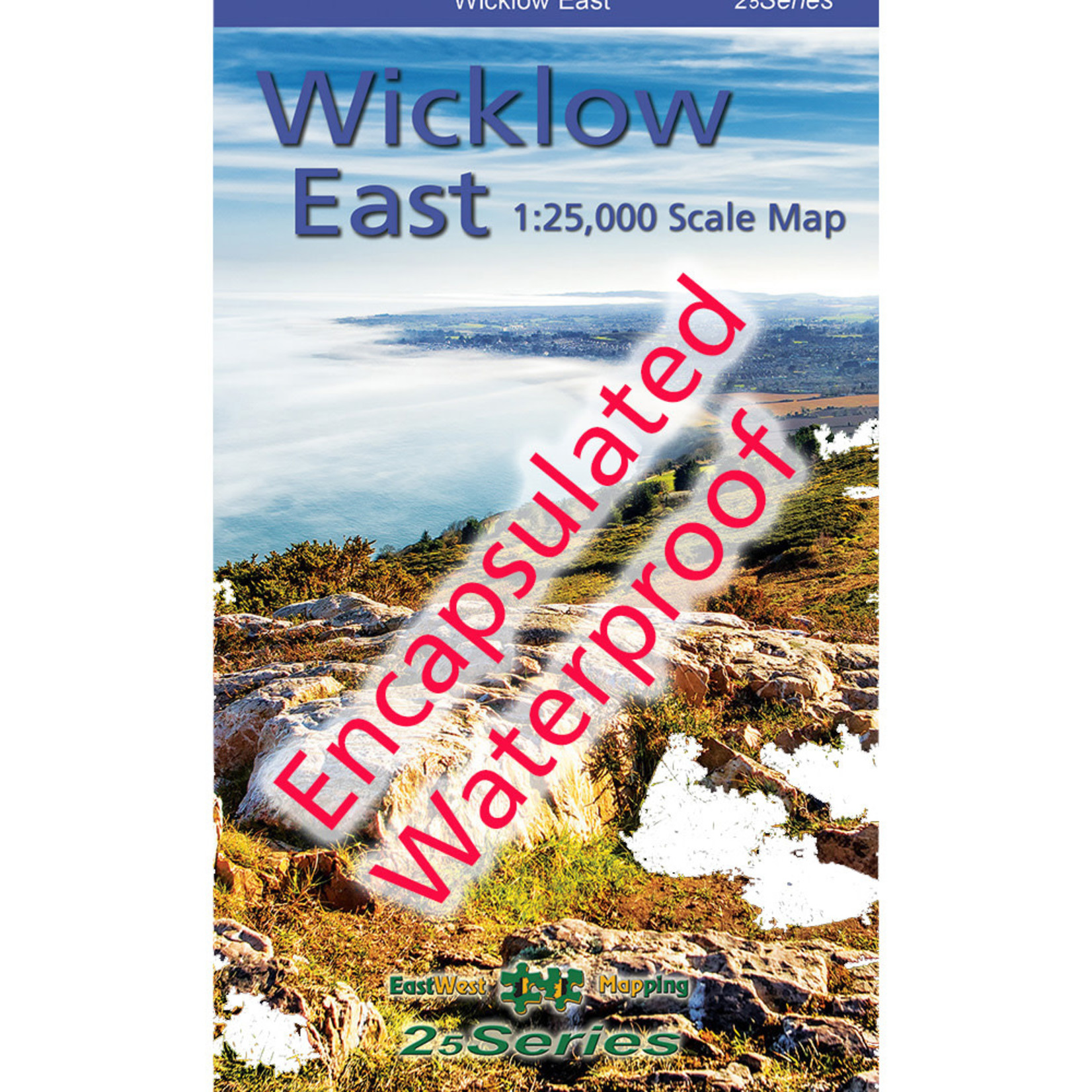 EastWest Mapping Wicklow East 1:25000 Encapsulated adventure.ie