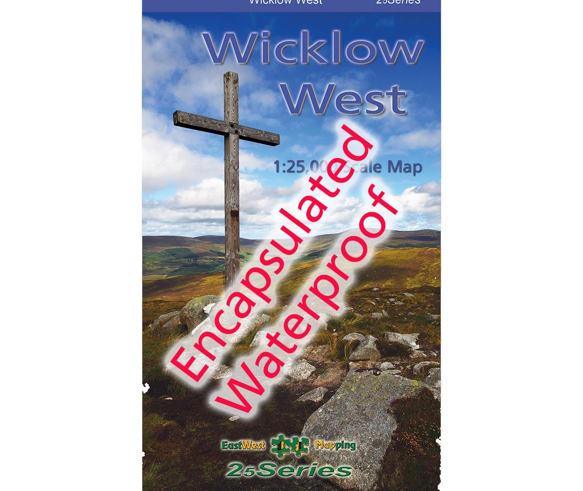 EastWest Mapping Wicklow West 1:25000 Encapsulated adventure.ie