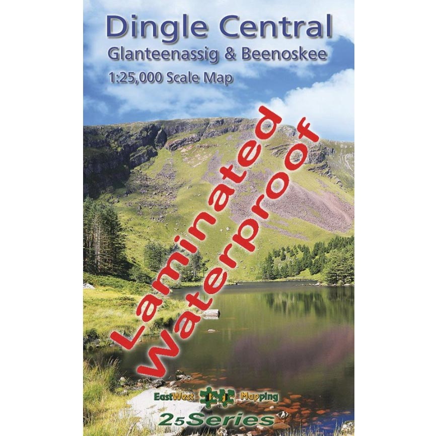 EastWest Mapping Dingle Central Beenoskee Encapsulated 1:25,000 Map