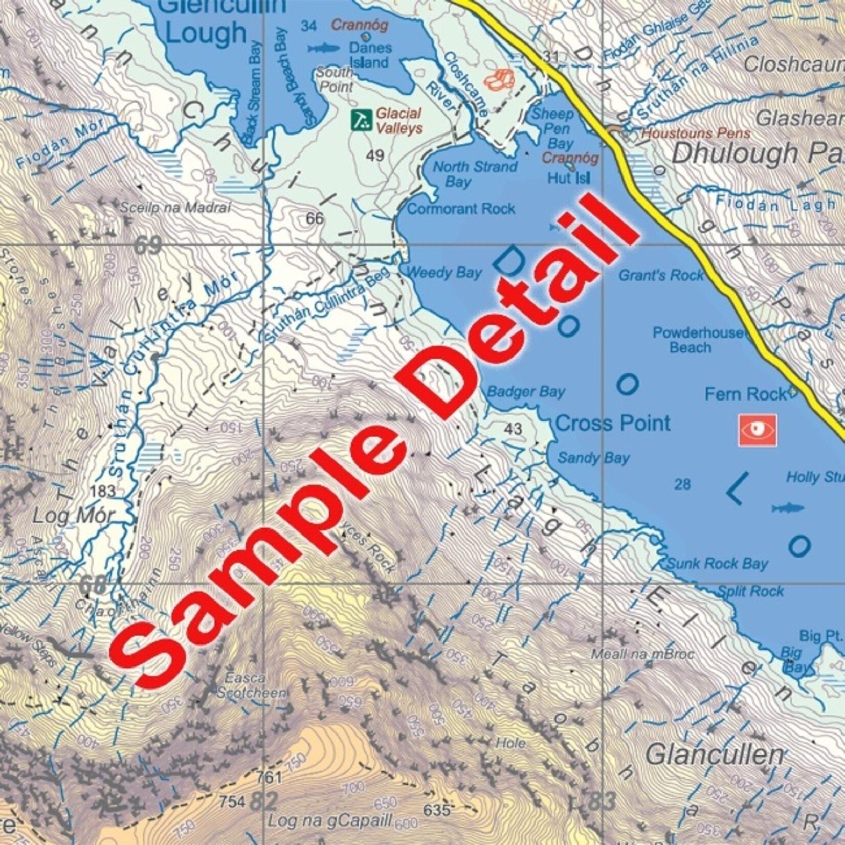 EastWest Mapping Mweelrea and The Reek Waterproof