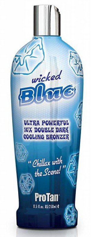 Protan Wicked Blue Ultra-Powerful 10x Double Dark Cooling Bronzer, 250ml