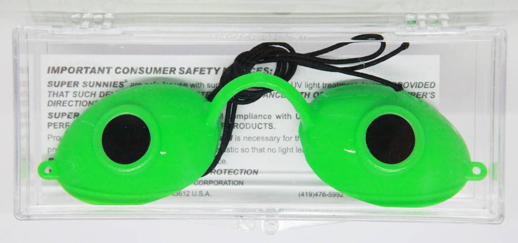 Sunnies Tanning goggles UV protectors