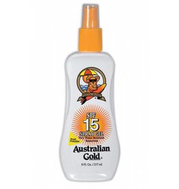 Australian Gold FPS 15 Gel Spray de estoque amplo!