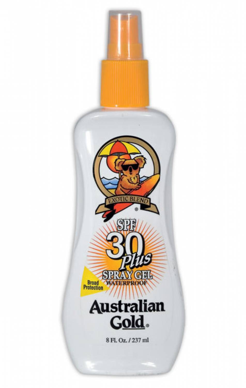 Australian Gold SPF 30 Spray Gel ample stock!